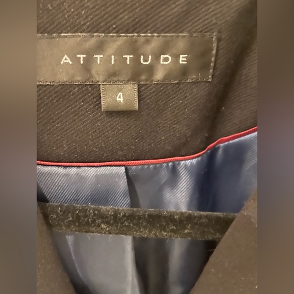 Ladies Attitude black blazer - Picture 4 of 4